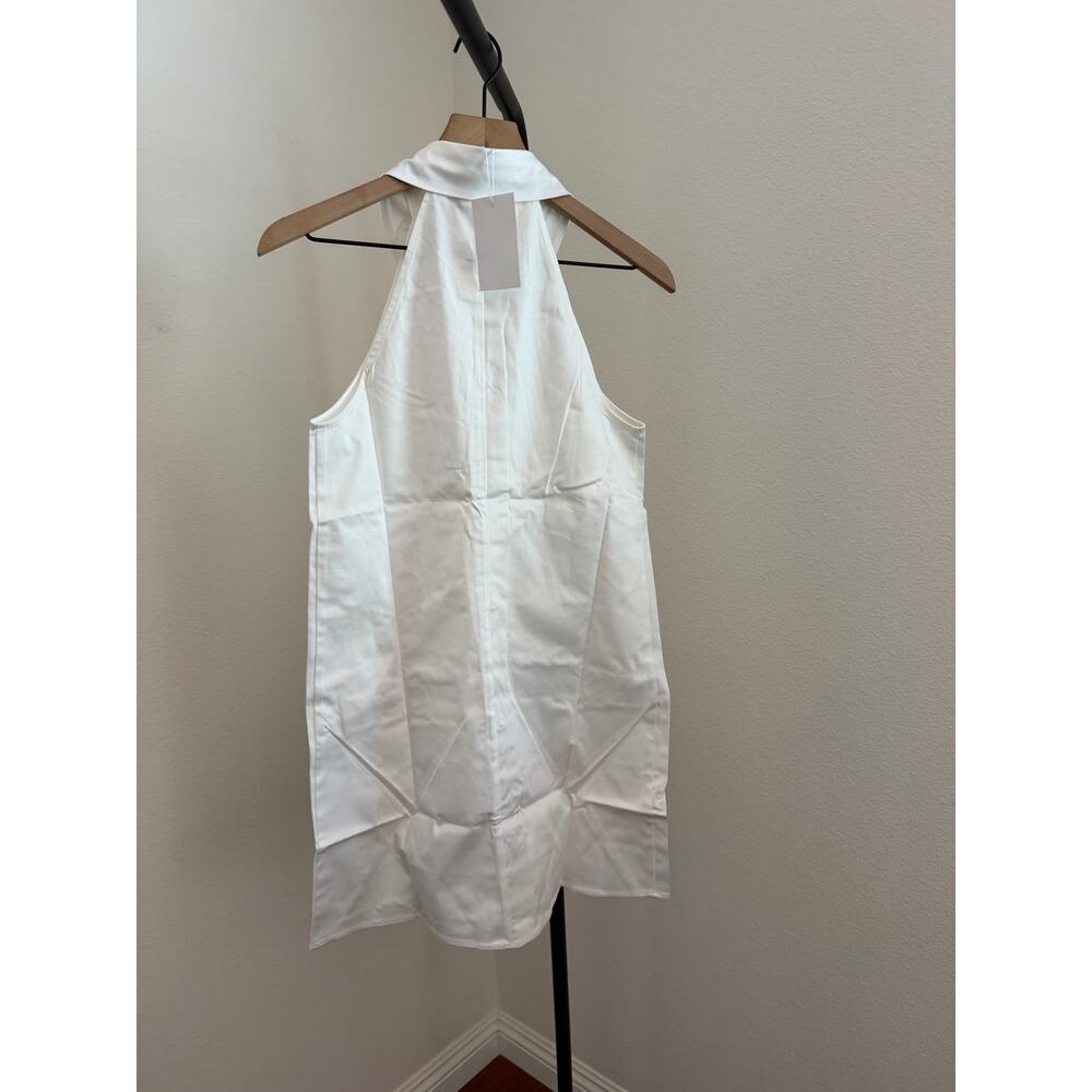 New My beachy side amber white mini dress size small - Picture 6 of 7